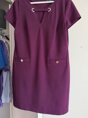 Tommy Hilfiger Deep Plum Knit Dress